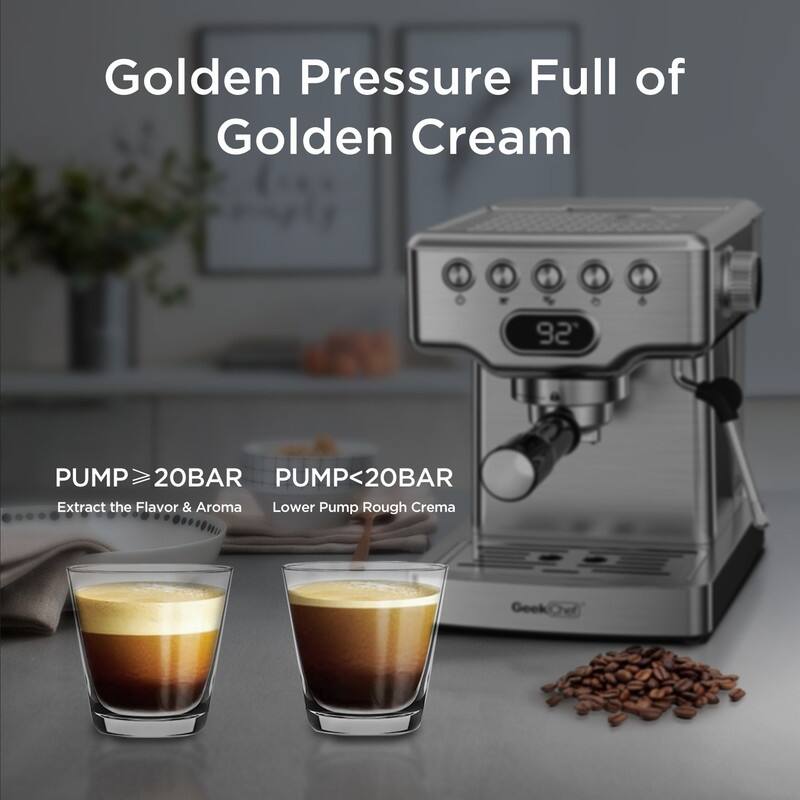 Stainless Steel Espresso Machine with Milk Frother Bed Bath & Beyond