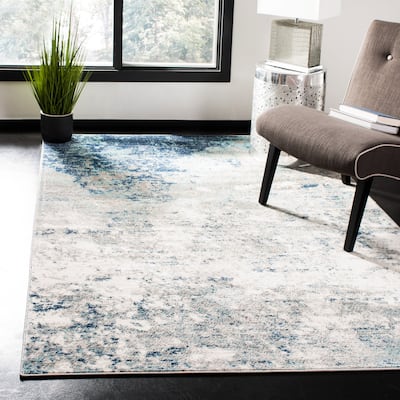 SAFAVIEH Jasper Shreya Modern Abstract Rug - Grey/Blue - 6' x 9'