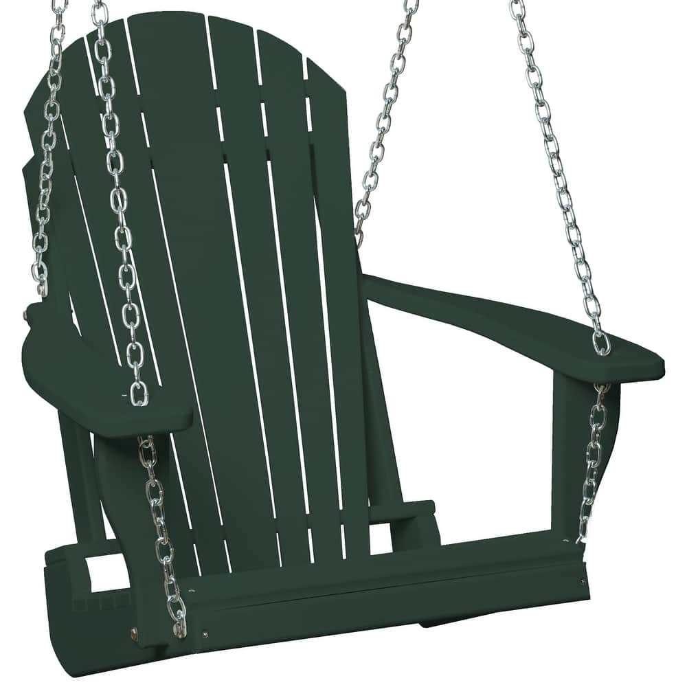 Poly Lumber Adirondack Swing Chair with Chains