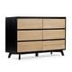 preview thumbnail 20 of 43, Plank and Beam Scandinavian 6-Drawer Dresser