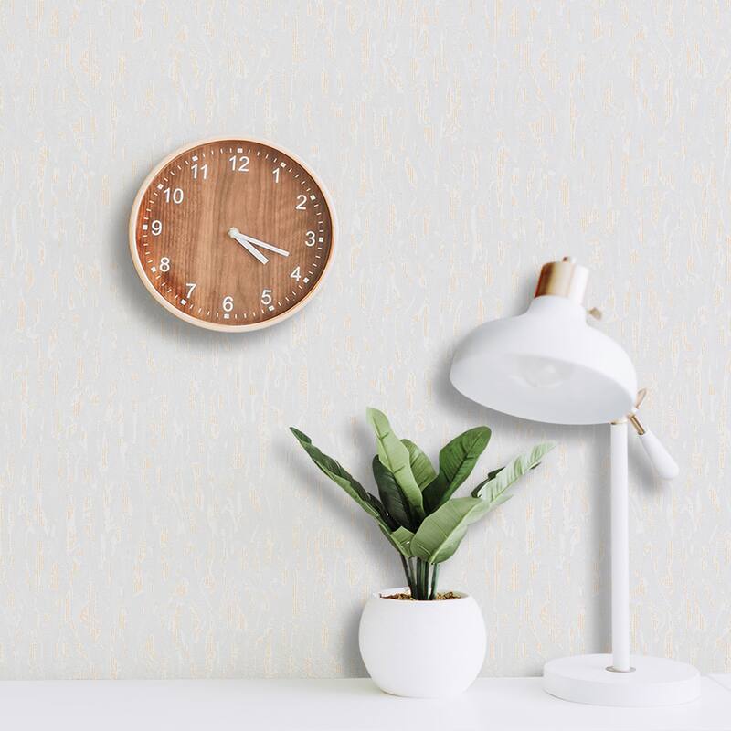 SUSSEXHOME Removable Wallpaper-Waterproof, Strippable, Light Resistance & Cleanable Wall Paper Roll-Wallpaper-Lava