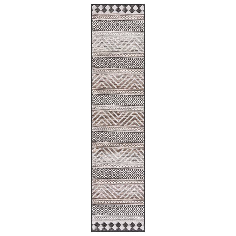 SAFAVIEH Havana Malhildur Geometric Indoor/ Outdoor Waterproof Rug