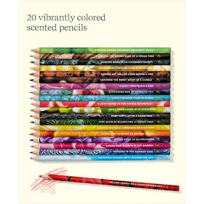 Rub & Sniff™ Scented Colored Pencils - 20-pack