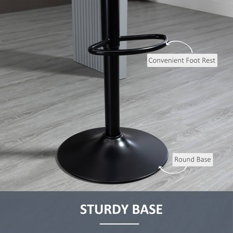 Adjustable Bar Stools Set Of 2