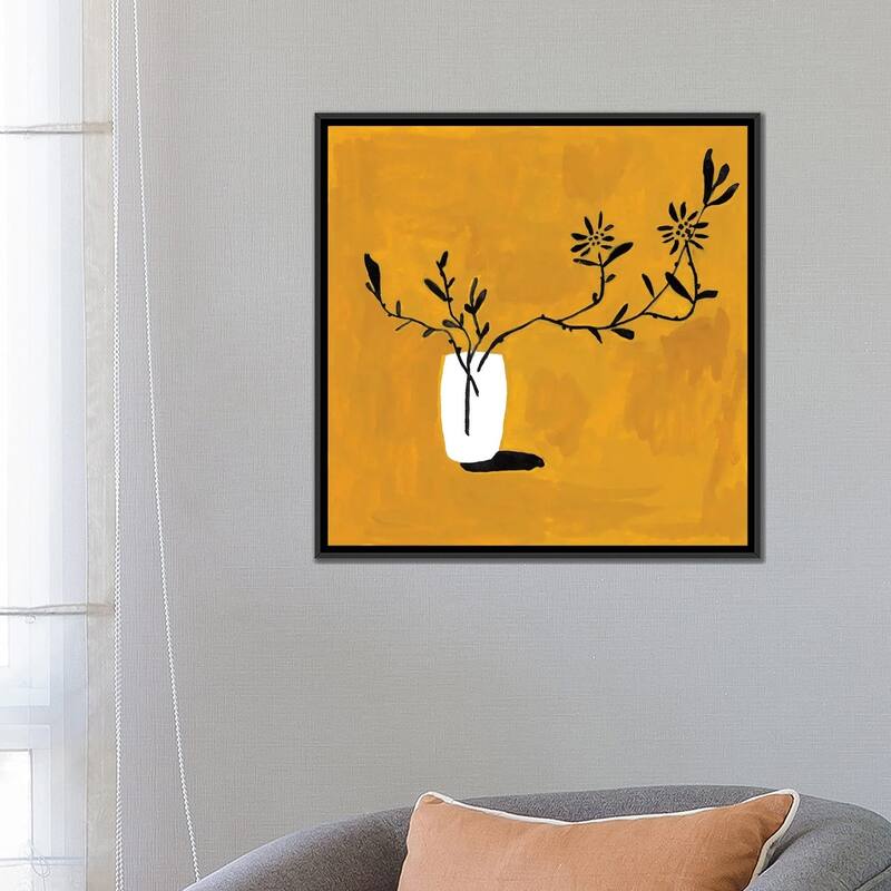 iCanvas "Like Flowers I" by Melissa Wang Framed