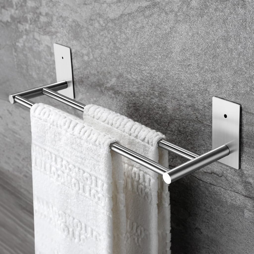 16" Double Towel Bar 304 Stainless Steel Towel Rack