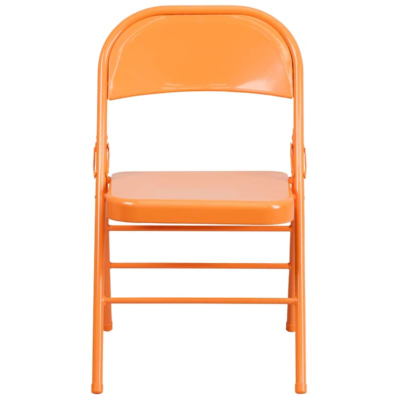 4 Pack Triple Braced & Double Hinged Folding Chair