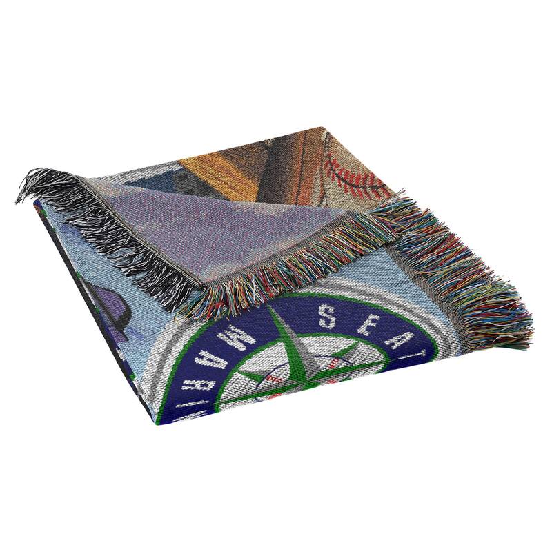 MLB Woven Tapestry Throw Blanket