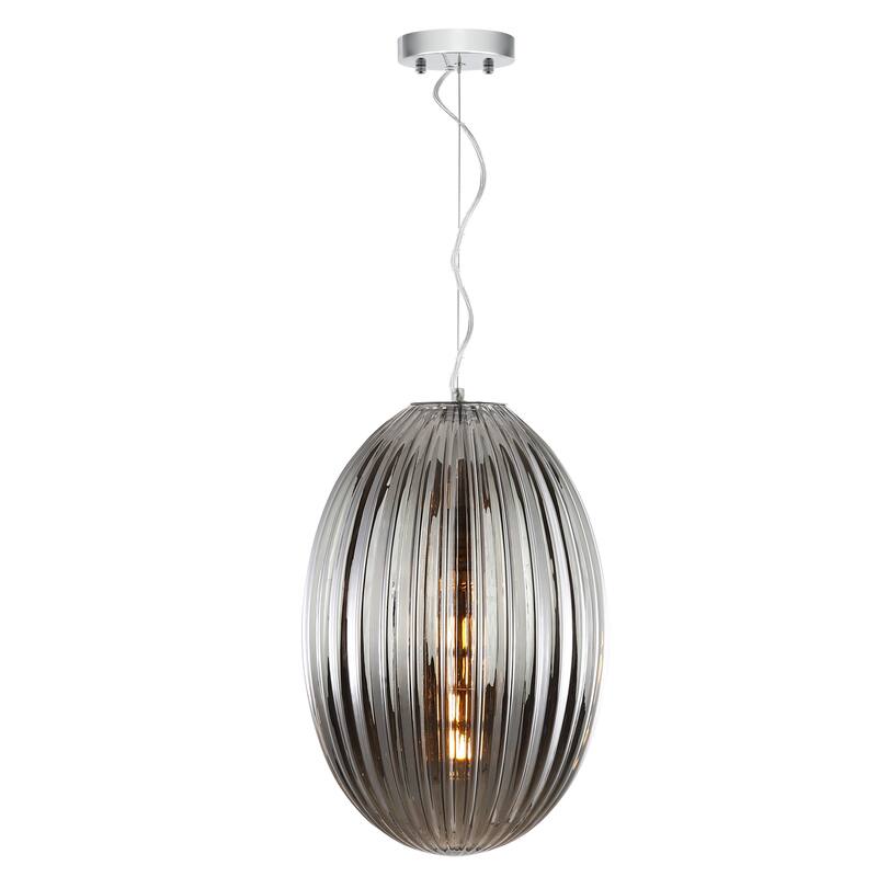 Light Society Opal 12" Glass Pendant Light
