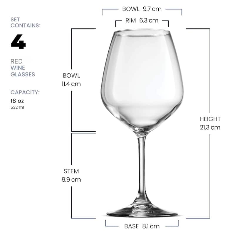 Bormioli Rocco Restaurant Wine Glasses