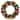 Traditional Colors 2-Finish Shatterproof Ball Christmas Wreath, 24"