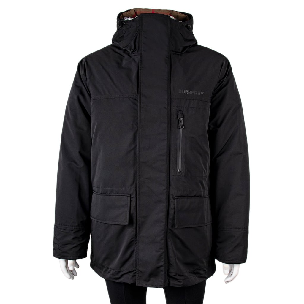 Burberry Men's Barnsfield Reversible House Check Parka