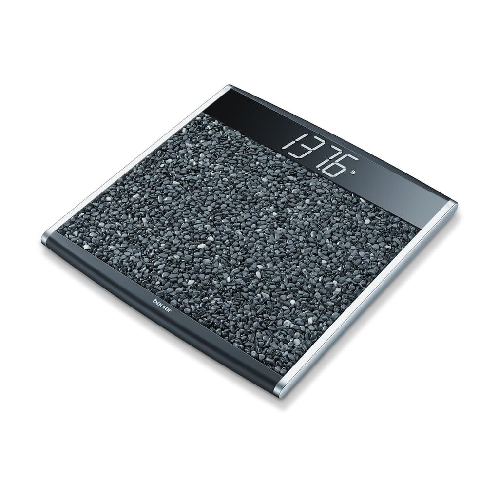 Beurer Bathroom Scale with Real Pebble Stones Weight, PS890