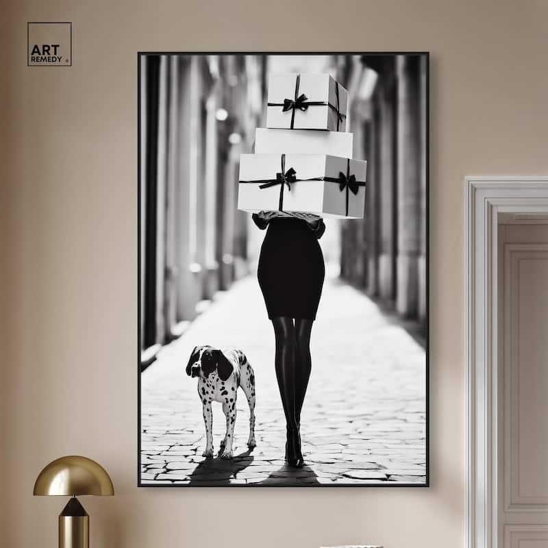 City Dalmatian II Canvas by Art Remedy