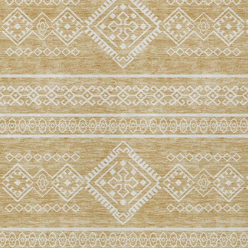 HomeRoots Southwestern Transitional Rectangle Outdoor Rug
