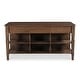 preview thumbnail 1 of 11, NADAAL STUDIOS Cove, Wooden Kitchen Island with Storage - 72"W x40.5"D x36.5"H Brown