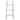 Atlas Lydia White Washed Wood Decorative Ladder