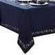 preview thumbnail 2 of 3, Snowflake Laser Cut Tablecloth 52" Square