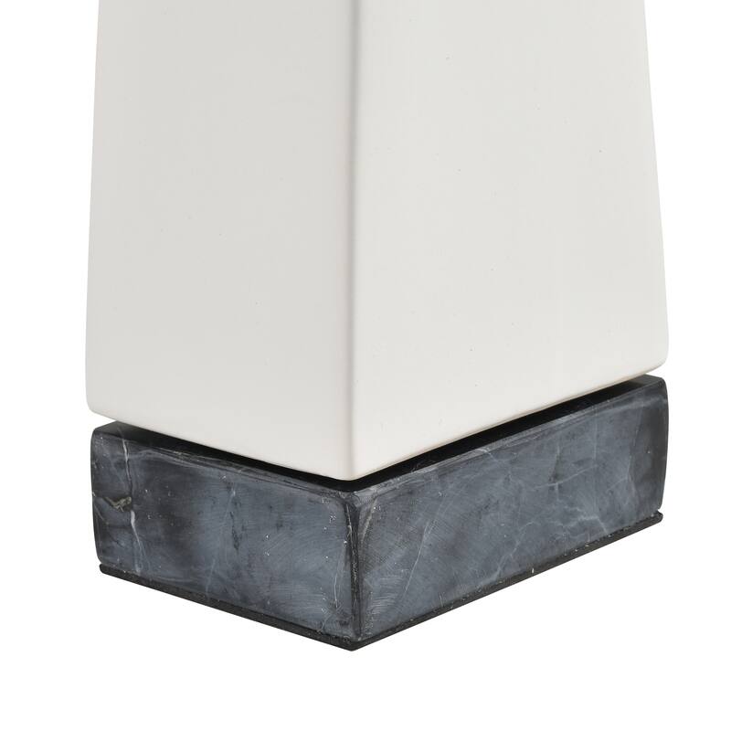 Elk Home Serengeti Matte White Earthenware Sculpture