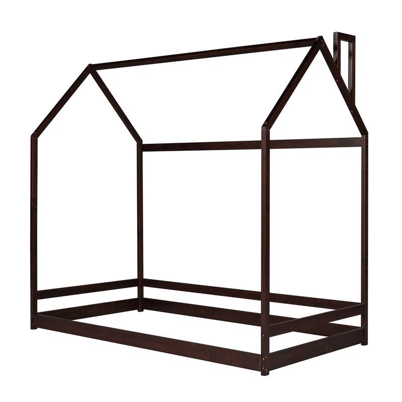 House Bed Frame Wood Bed