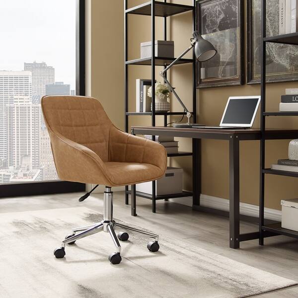 Shop Art Leon 360 Degree Swivel Home Office Chair With Caster On Sale Overstock 31677559