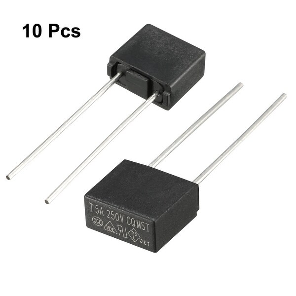 10 PCS T4A 250V Capacitive Cylindrical fuse Miniature Slow Blow Micro Fuse 