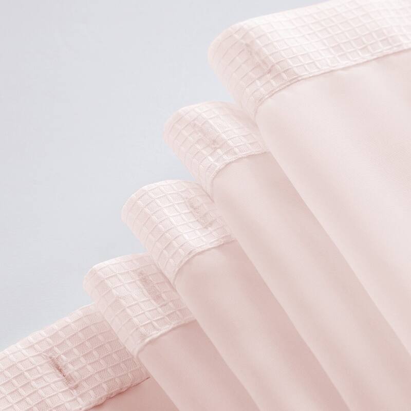 Porch & Den Roycroft Hotel Shower Curtain with Detachable Liner