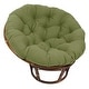 preview thumbnail 11 of 22, 52-inch Solid Twill Papasan Cushion (Cushion Only) Sage