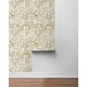 preview thumbnail 9 of 16, NextWall Acanthus Garden Floral Peel and Stick Wallpaper