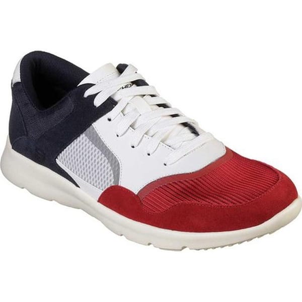 Shop Black Friday Deals On Skechers Men S Brendon Seldor Sneaker Red White Overstock 25578099