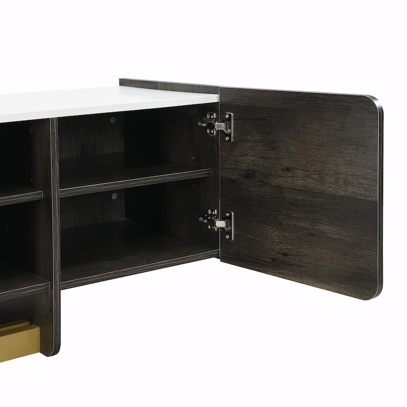 66.7'' Light Luxury TV Stand for TVs Up to 70 Inches