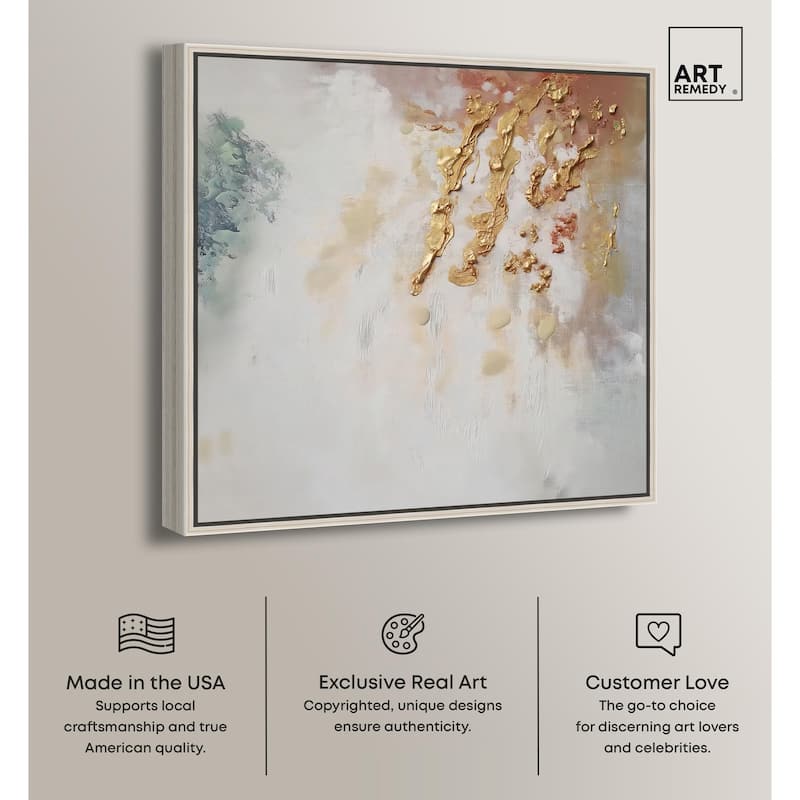 Aurum Ascension Canvas by Art Remedy