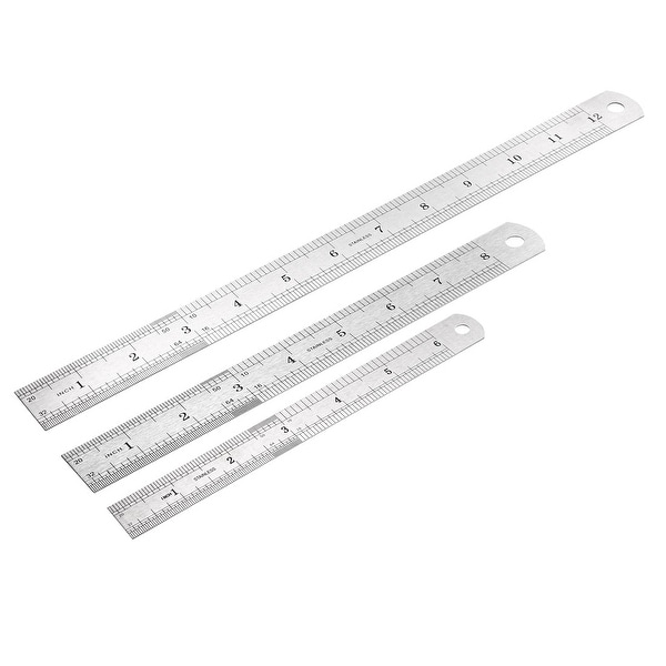 Steel Ruler, Metal Ruler, Measuring Ruler, 6inch Ruler, 8inch Ruler 12inch Ruler