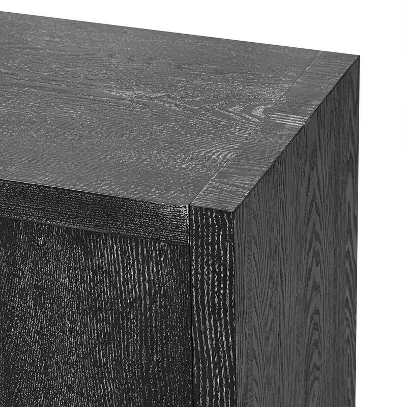 63" Ash Veneer Four-Door Buffet/Sideboard for Hallway, Entryway, Living Room