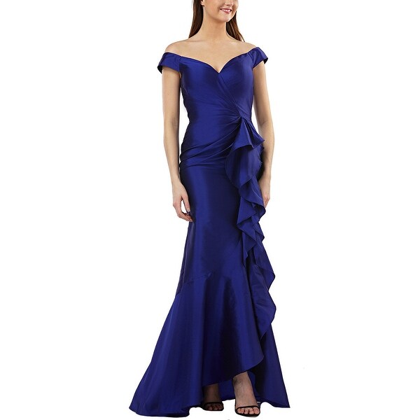 carmen marc valvo couture infusion ruffle gown