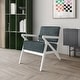 preview thumbnail 13 of 47, CraftPorch Chic Modern Velvet Upholstered Chair
