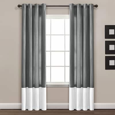 Lush Decor Prima Window Curtain Panel Pair