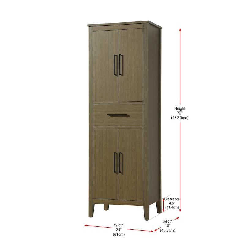 Laura 16-28 Inch Bath Storage Cabinet