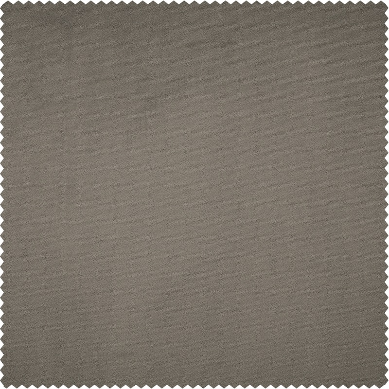 Exclusive Fabrics Extra Wide Heritage Plush Velvet Room Darkening Curtain (1 Panel)