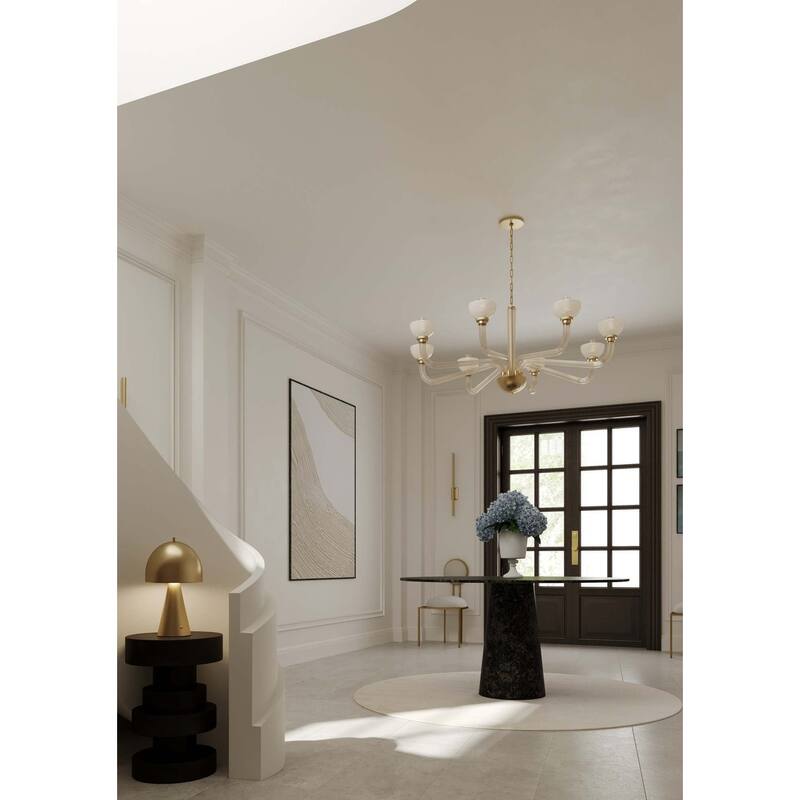 Hudson Valley Lighting 3308 St. lawrence 8 Light 62" Wide Chandelier