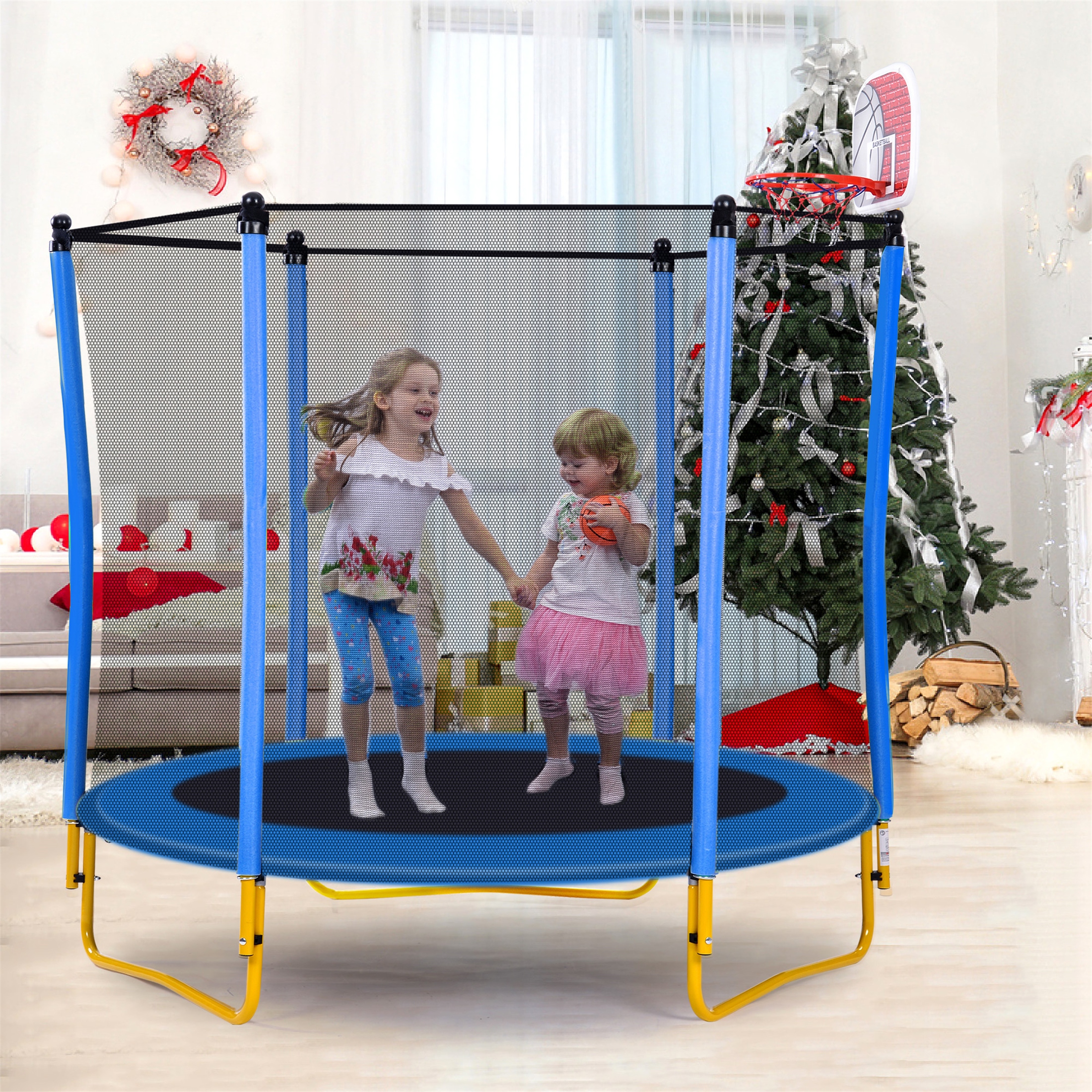 Mini hot sale indoor trampoline