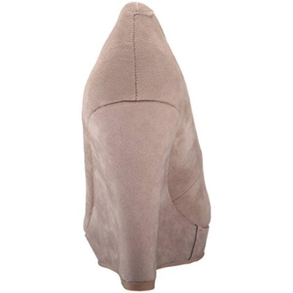 Shop Madden Girl Womens Valia Pumps Faux Suede Wedge Overstock