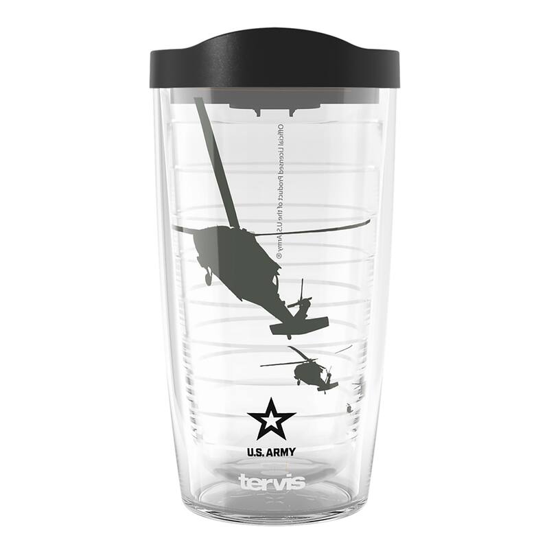 Tervis Army Chopper Made in USA Double Walled Insulated Travel Tumbler, Classic - 16oz