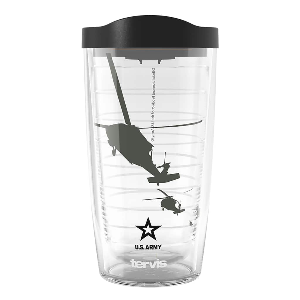 Tervis Army Chopper Made in USA Double Walled Insulated Travel Tumbler, Classic