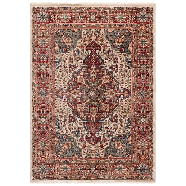 SAFAVIEH Kashan Velitchka Oriental Rug with Fringe - On Sale - Bed