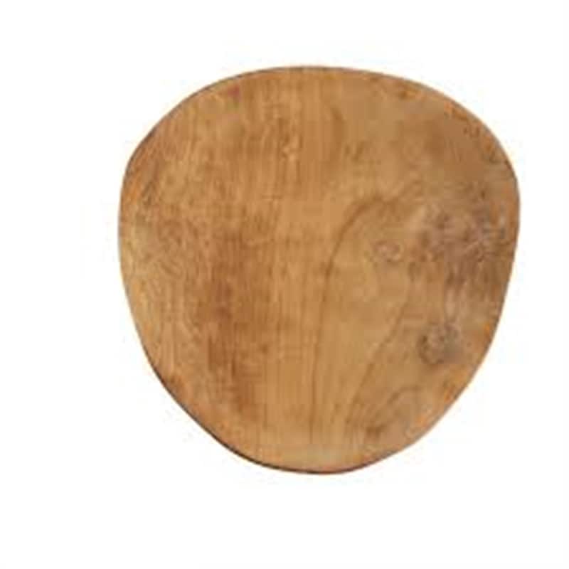 Plate Tear_N - Natural- ND - Wooden