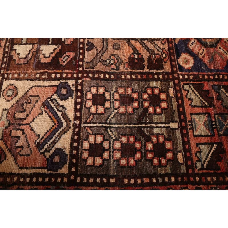 ECARPETGALLERY Hand-knotted Kayseri Vintage Brown Wool Rug - 4'3 x 8'10