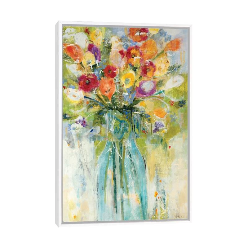 iCanvas "Realizing The Day" by Jill Martin Framed Canvas Print - White - 40x26