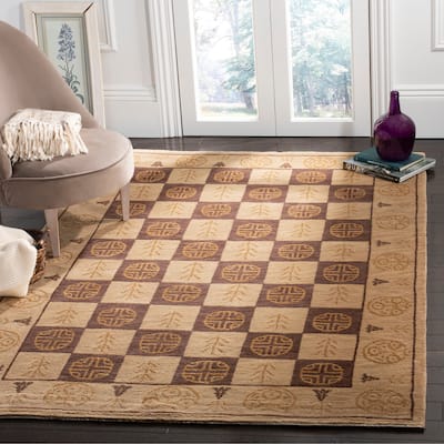 SAFAVIEH Couture Hand-knotted Tibetan Doriana Modern Wool Rug