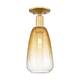 Option Satin Gold / Amber Shade
